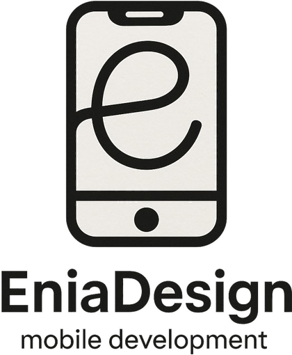Logotipo de EniaDesign, mobile development